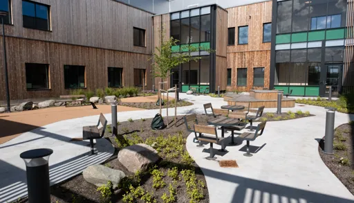 utemiljøet til psykisk helse og rus på Drammen sykehus