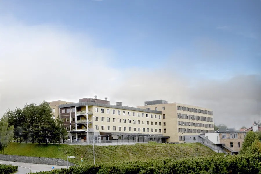 Kongsberg sykehus.
