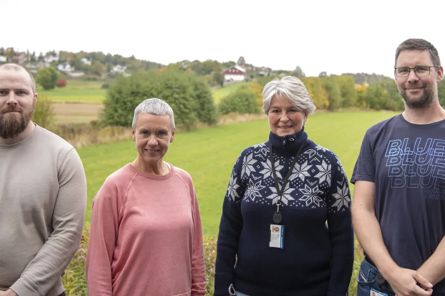 Ingar Edvardsen, Helene Gabrielsen, Aina Weimo og Bjørn Roger Jonassen