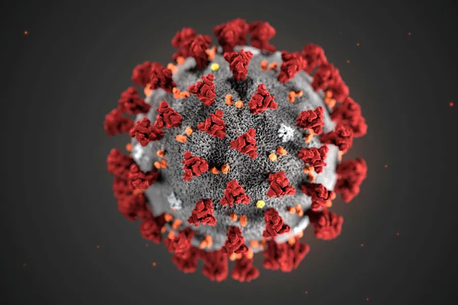 Illustrasjonsbilde av coronavirus.