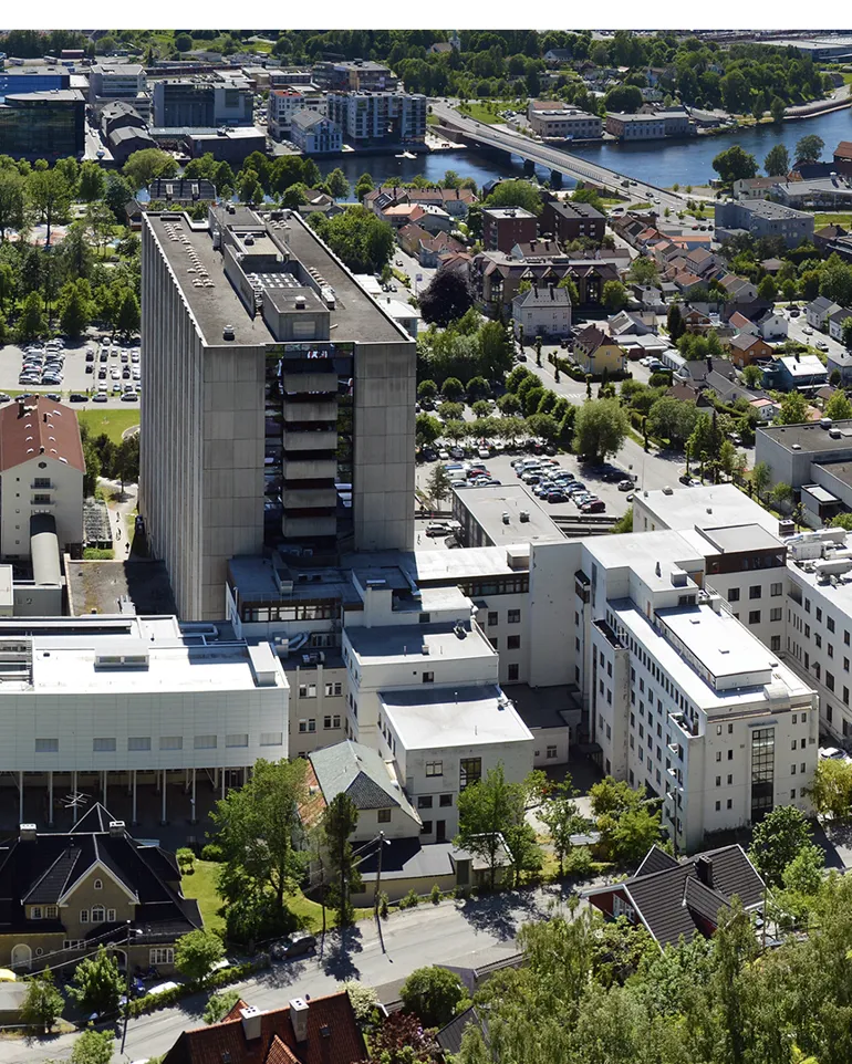 oversiktsbilde Drammen sykehus