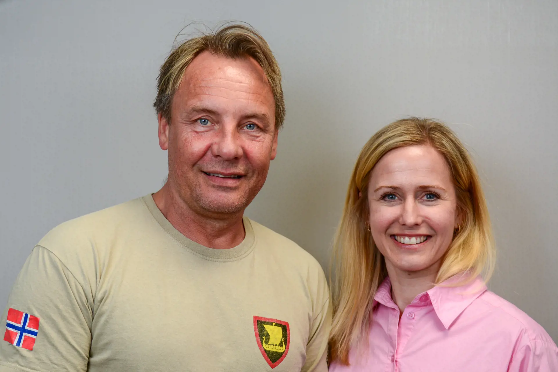 Jørn Einar Rasmussen og Therese Andersen