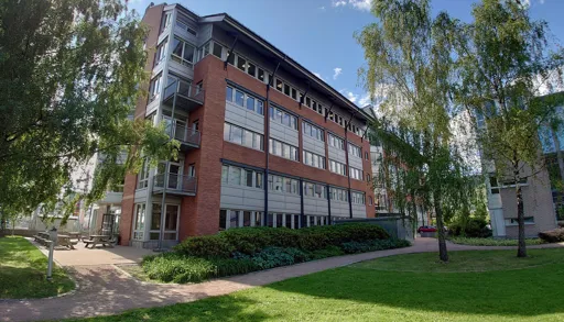Fasadebilde av Grønland 32 i Drammen.